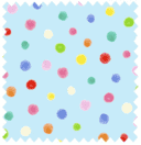 Funky Dots blauw