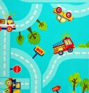 Turning Cars turquoise