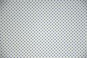 Micro dots on white wit-blauw