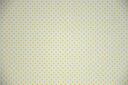 Micro dots on white wit-geel